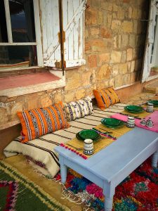 Picture of Berber Village lunch seating