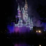 Picture of Cinderellas Castle at night at Walt Disney World