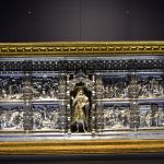 Picture of half ton weight silver religious altar Florence Duomo Museum