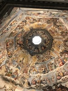 Picture of the inside of Brunelleschi's Dome Florence