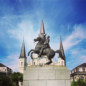 Picture of Andrew Jackson Statue in Jackson Square New Orleans