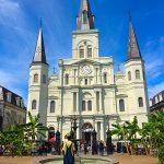 Picture of St Louis Cathedral from Jackson Square