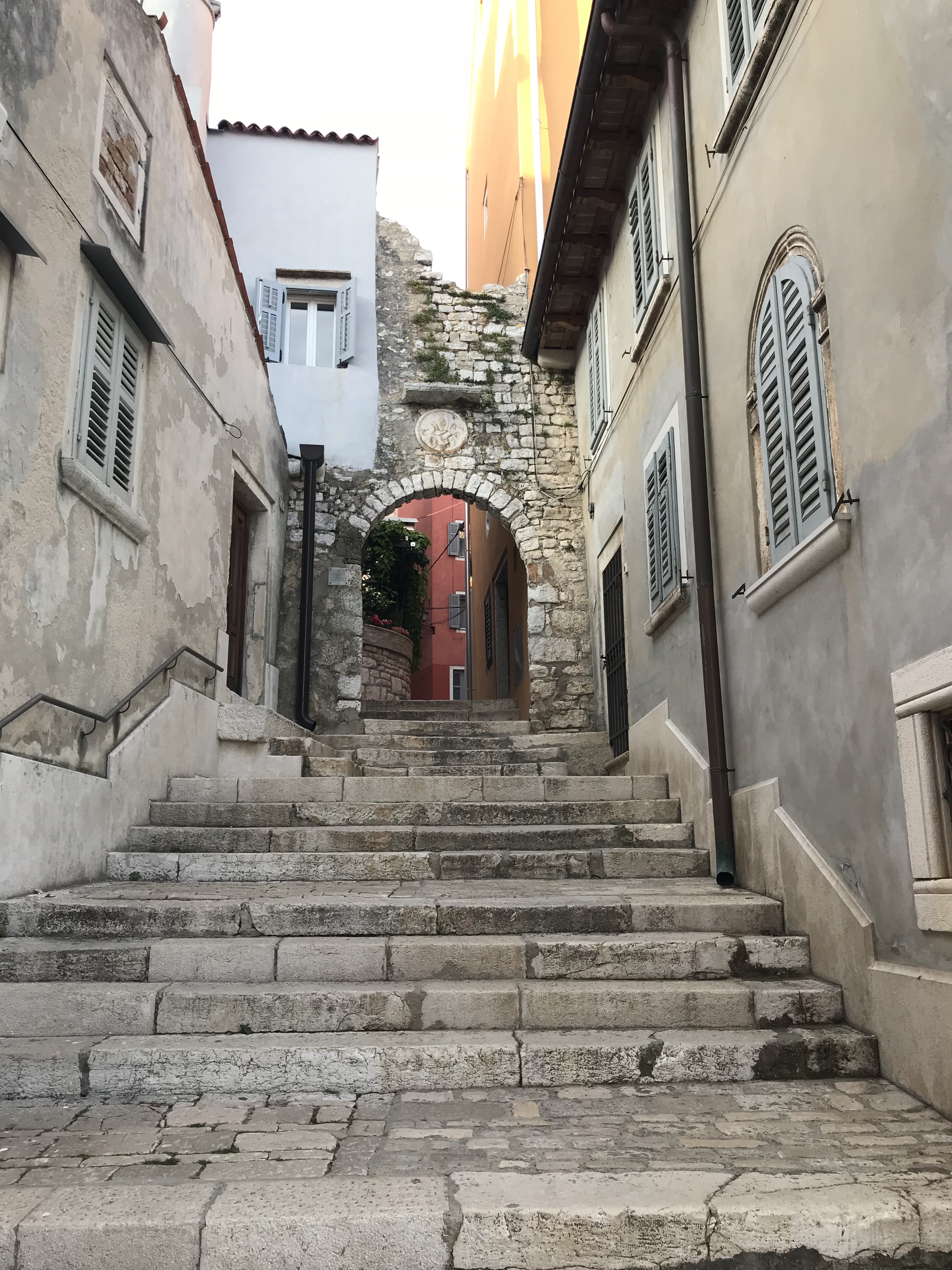 Picture of Cobblestone Stairs in Rovinj