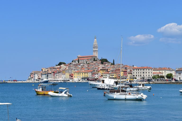 Picture of the seaside town of Rovinj Croatia